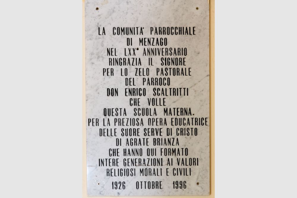 Scuola materna Menzago Galleria